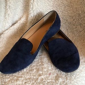 J Crew Loafer navy blue size 9 wide